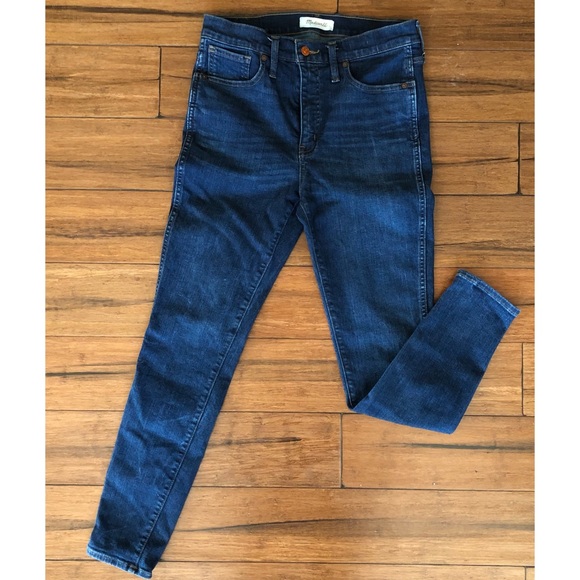 Madewell Denim - Madewell 10” High-Rise Skinny Jeans